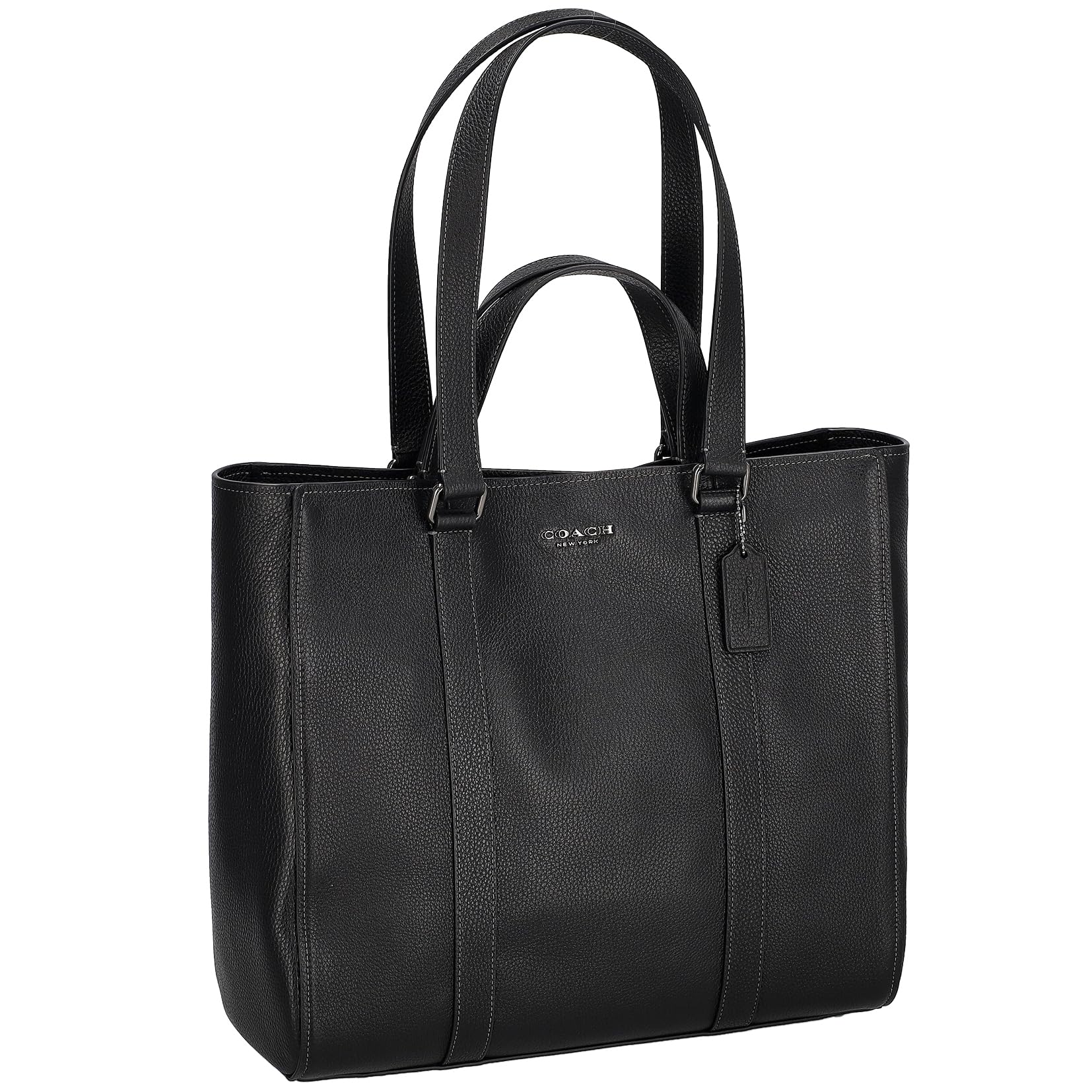 【新品】COACH メンズ　ウェスト トートバッグ F36812 黒 A4 COACH F36812 WEST TOTE CORDURA / コーチ コーデュラナイロン